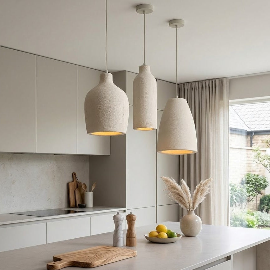 Takpendel med Stenstruktur - Texturerad Beige