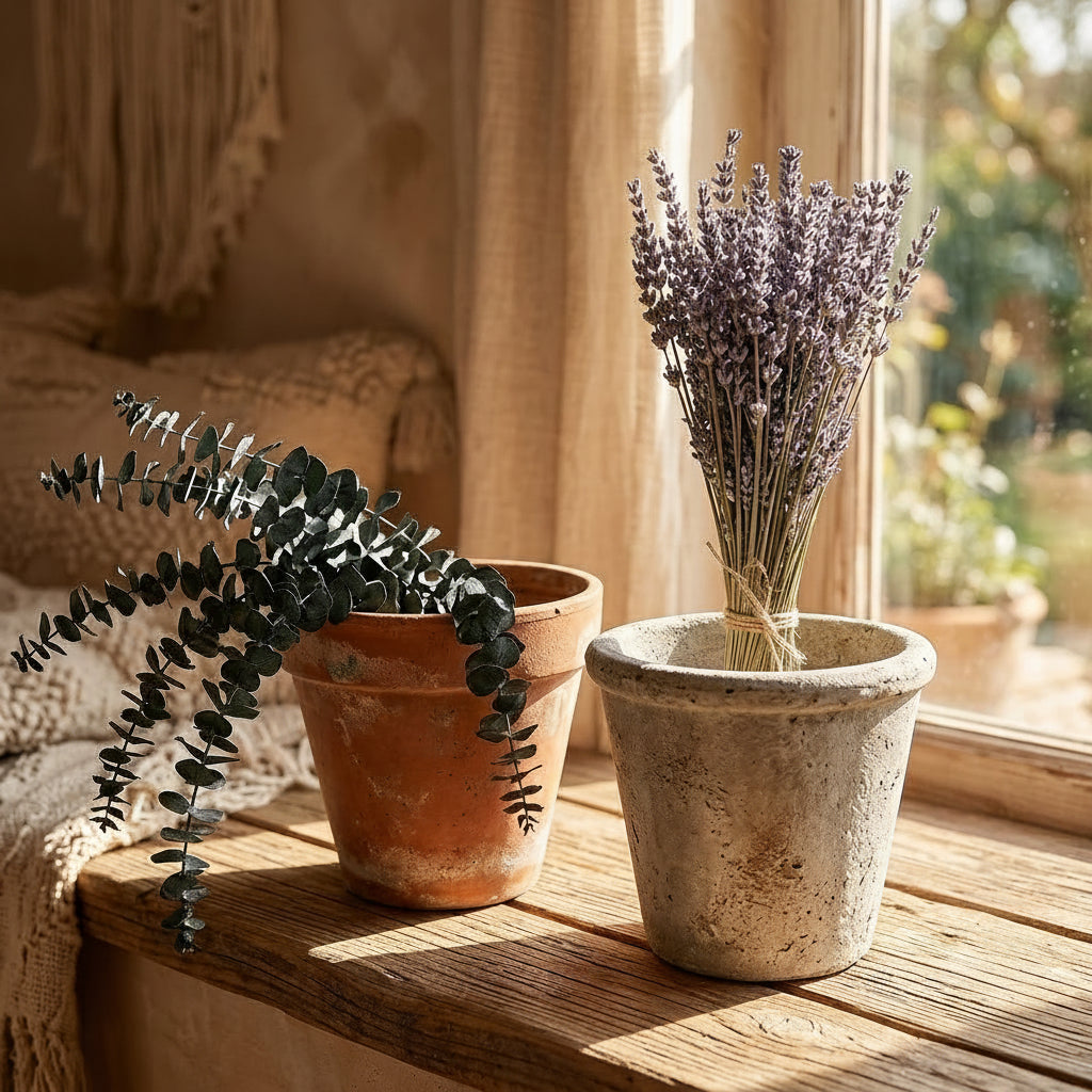 Torkad Bukett Eukalyptus & Lavendel – Bohemisk Elegans