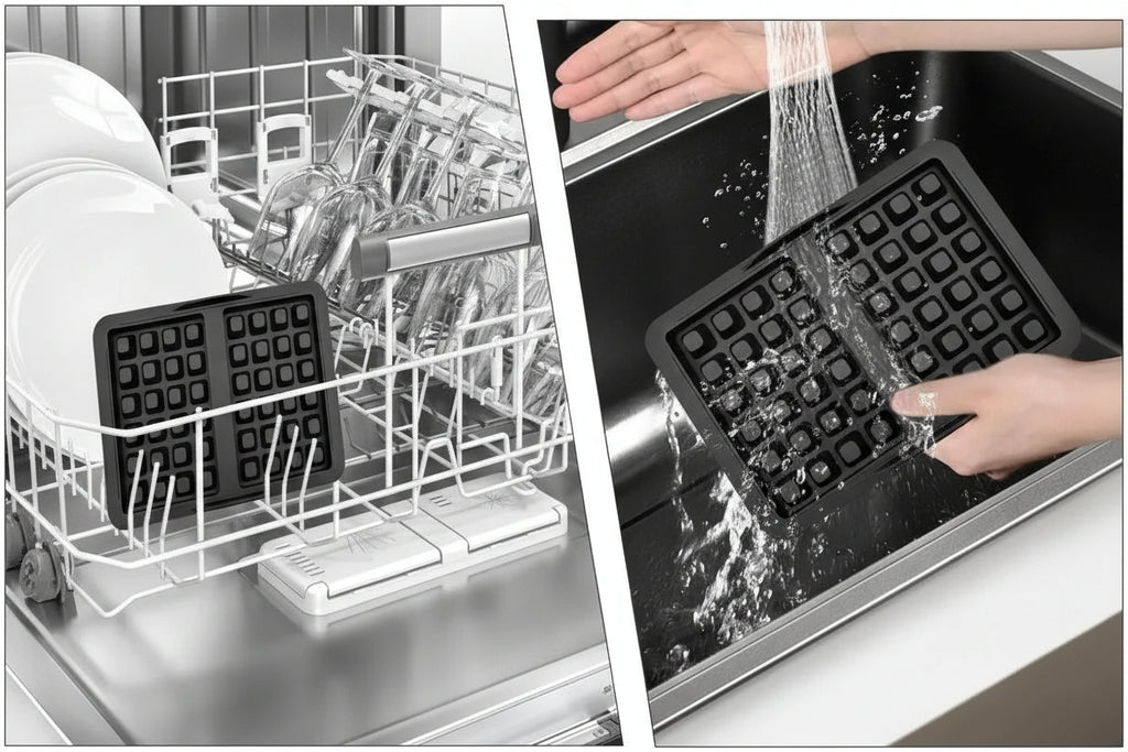 Våffelform i silikon för Air Fryer – Mindre Kladd, Bättre Resultat