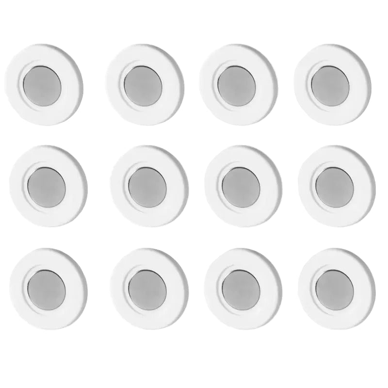 10 st Magnetiska Osynliga Fjärrkontrollhållare -