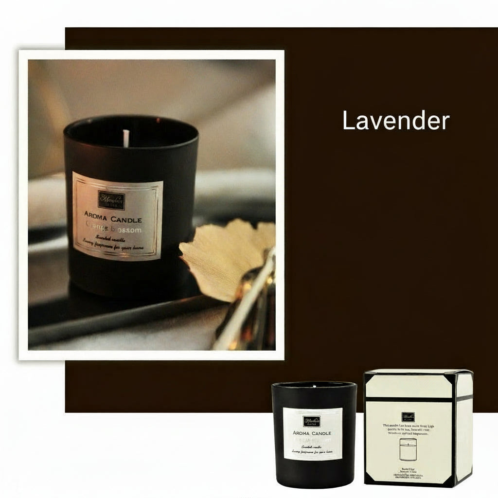 Aromatiskt Doftljus – Lavendel, Päron, Jasmine eller Rose