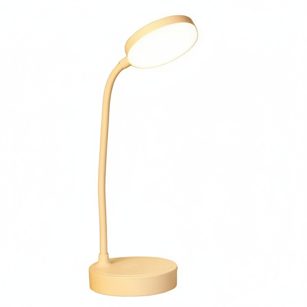 Flexibel LED Skrivbordslampa – USB, Dimbar & Ögonvänlig