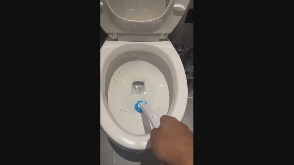 Väggmonterad Toalettborste som Aldrig Blir Smutsig