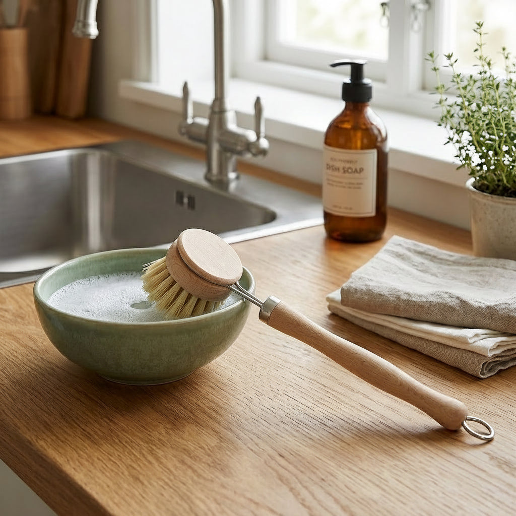 Naturlig Diskborste i Trä – För en stilren vardag