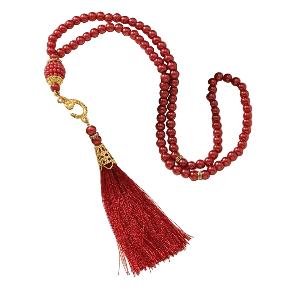 Tasbih 99 pärlor – Stilrena Halsband för Dhikr & Bön