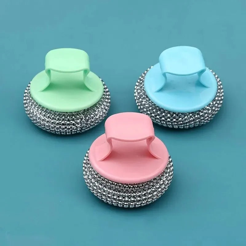 Skurborste i Rostfritt Stål