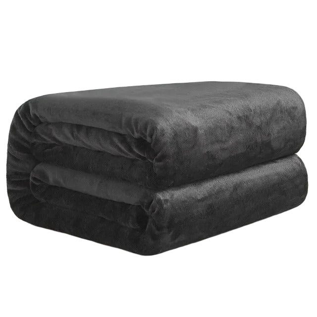 Fluffig flanellfilt – värme året runt