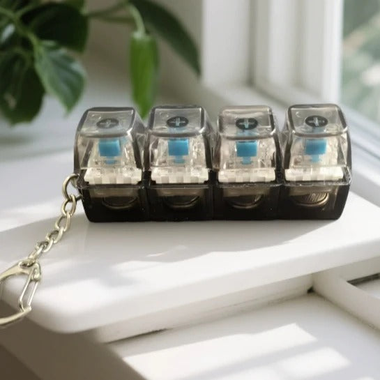 Tangentbords-Fidget med LED – Klicka Bort Stress