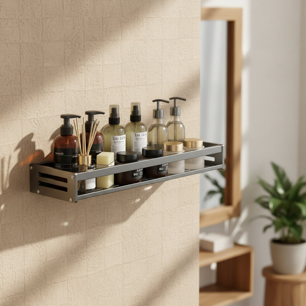 Badrumshylla Aluminium – Elegant & Modern