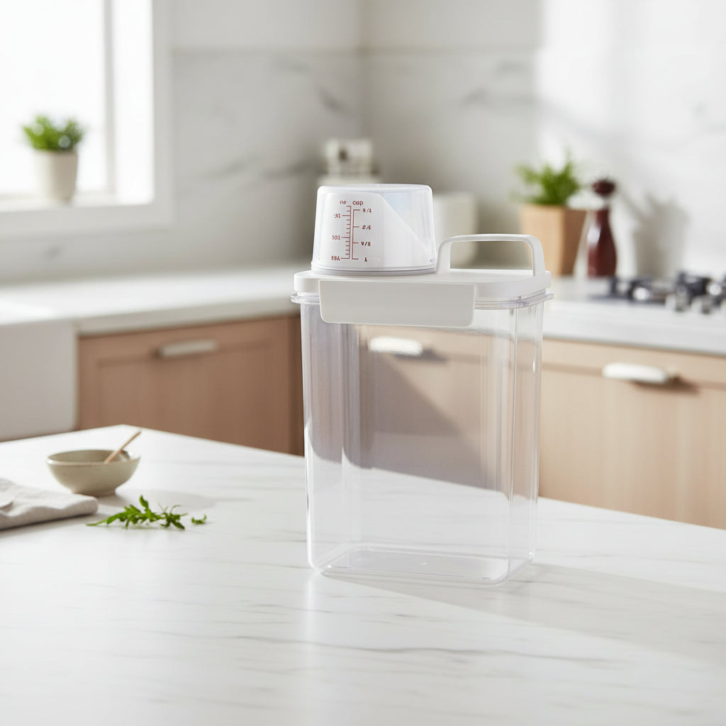 Tvättmedelsbehållare