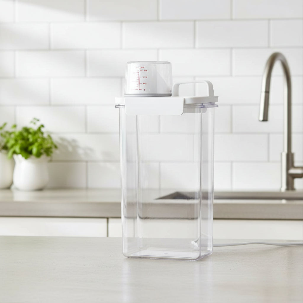 Tvättmedelsbehållare