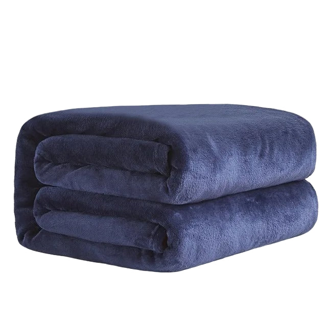 Fluffig flanellfilt – värme året runt