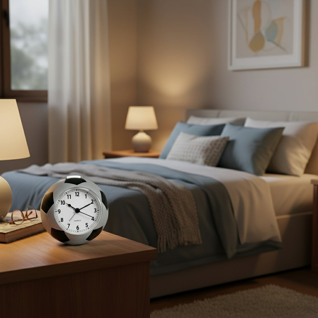 Fotbollsväckarklocka – Perfekt Present