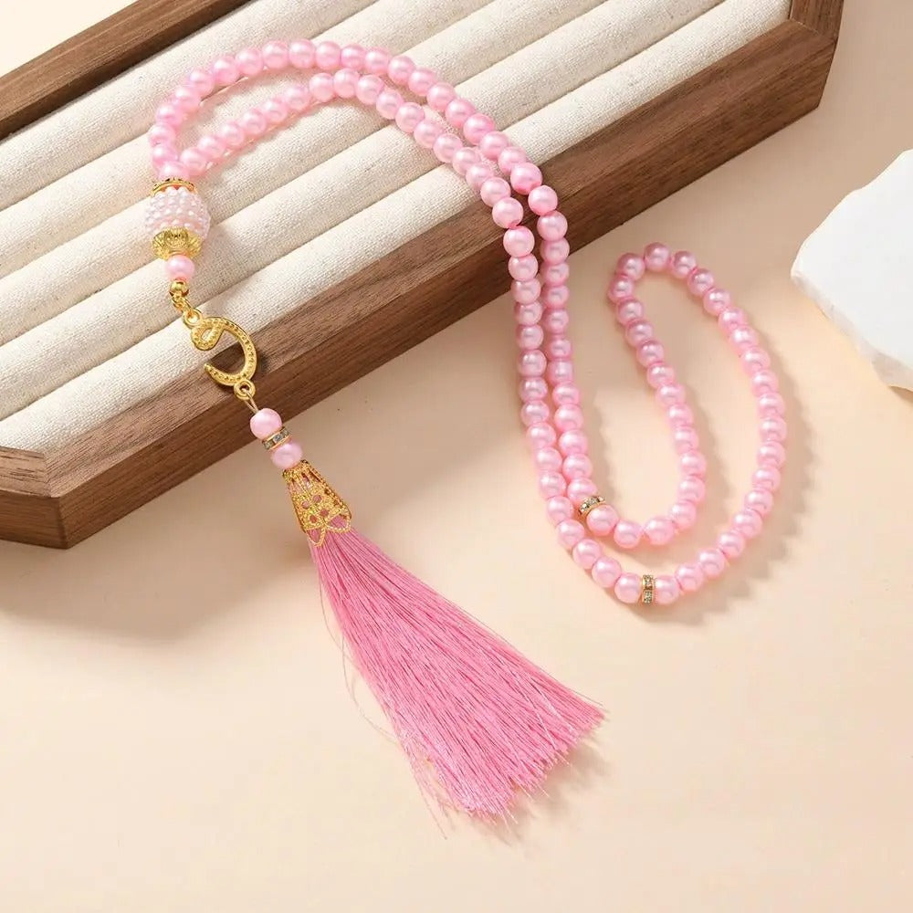 Tasbih 99 pärlor – Stilrena Halsband för Dhikr & Bön